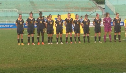 The Young Matildas downed Indonesia 7-0 in Vietnam.