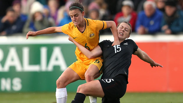 Chloe Logarzo impressed against New Zealand and is a strong contender to be in the Matildas squad for the Rio Olympics.