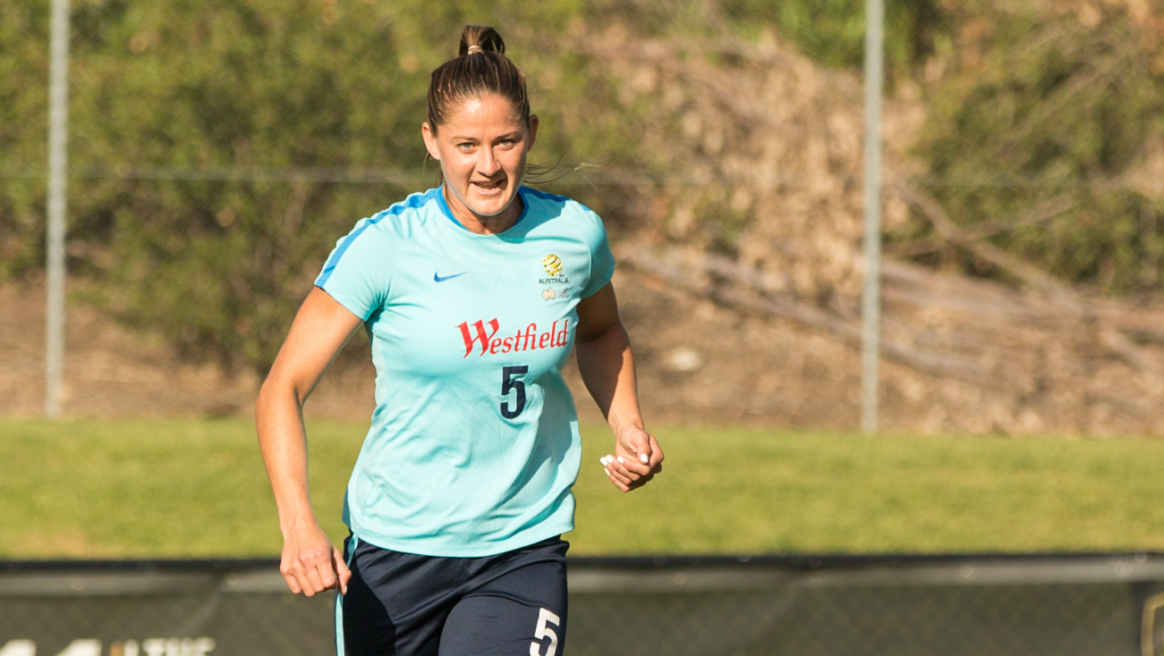 Westfield Matildas star Laura Alleway admits she's a little nervous ahead of the clashes with Brazil.