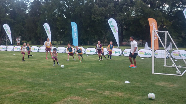 FFA has launched the Miniroos football program for boys and girls aged 4-11.